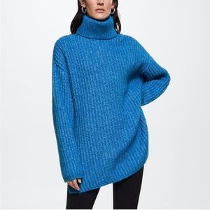 MANGO Perkins Neck Sweater